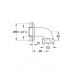GROHE odpadní koleno, DN 40, chrom 12438000